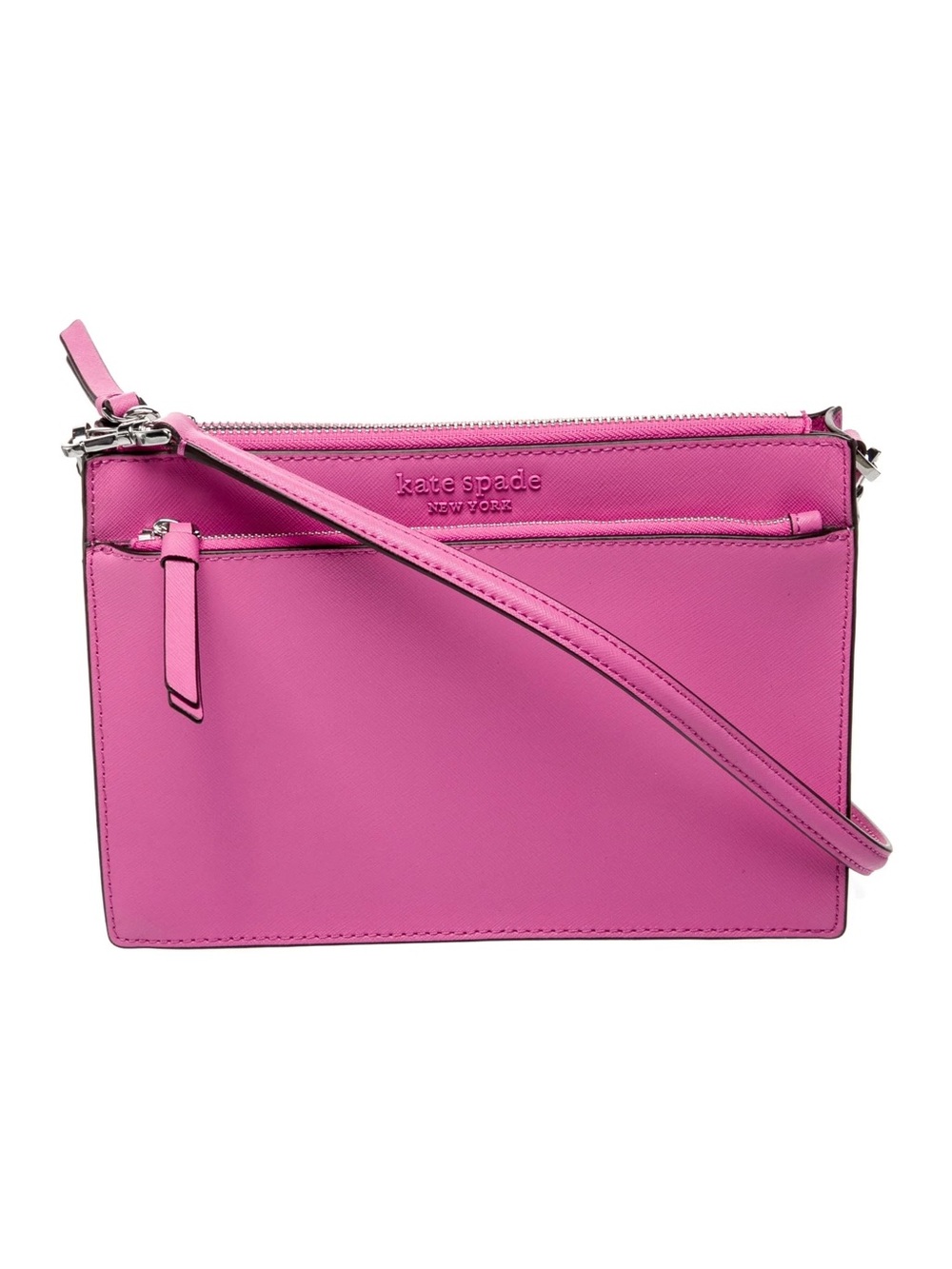kate spade pink saffiano crossbody purse